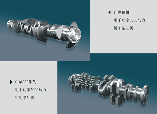 南車資陽機車有限公司：重點展示曲軸(圖2)