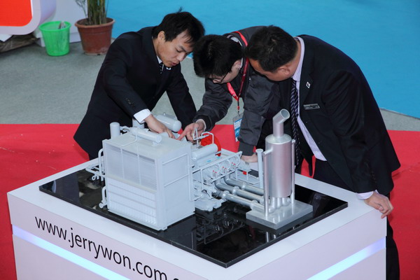 杰利陽：展出天然氣壓縮機設備(圖1)